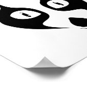 Loris Face Poster (Ecke)