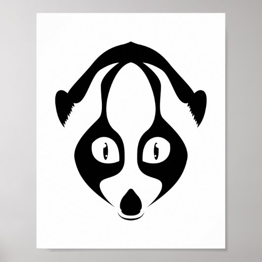 Loris Face Poster (Vorne)