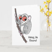 Loris-Karte Karte (Gelbe Blume)