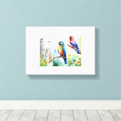 loritos leinwanddruck (Insitu (Holzboden))