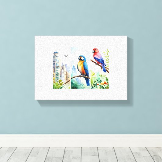 loritos leinwanddruck (Insitu (Holzboden))