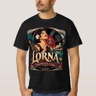 Lorna Cordeiro — Nachtigall von Goa T-Shirt