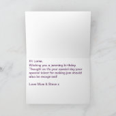 Lorna Karte (Innenseite)