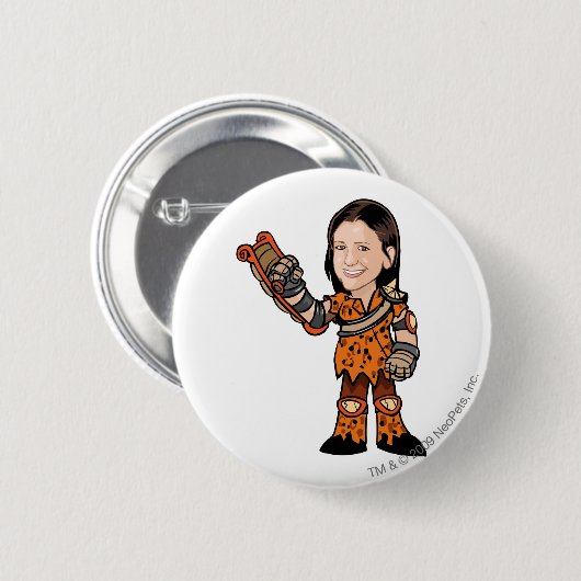 LornaDesparow Tyrannia Personal-Spieler Button (Vorne & Hinten)