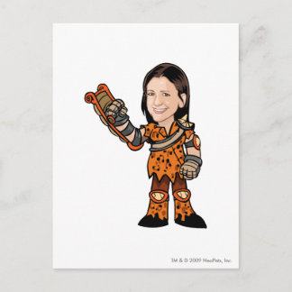 LornaDesparow Tyrannia Staff Player Postkarte