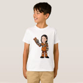 LornaDesparow Tyrannia Staff Player T-Shirt (Vorne ganz)