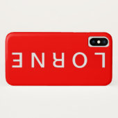 Lorne IPhone X case (Rückseite (Horizontal))