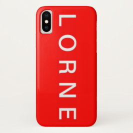 Lorne IPhone X case