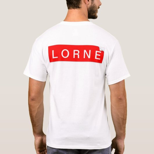 Lorne-Prämie T-Shirt (Rückseite)