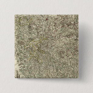 Lorraine, Barrois, Frankreich Button