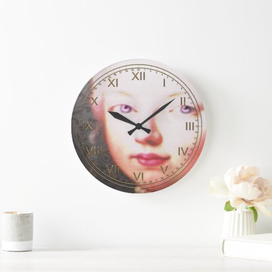 Lorraynna French Baroque Große Wanduhr (Zuhause)