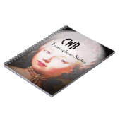 Lorraynna French Baroque Monogramm Notizblock (Linke Seite)