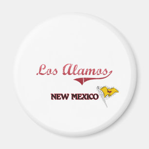 Los Alamos New Mexiko-Stadt-Klassiker Magnet