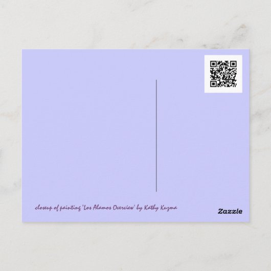 Los Alamos Postkarte (Rückseite)