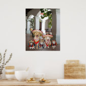 Los amigos poster (Küche)