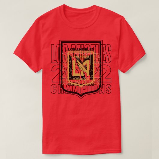 Los Angeleees 12 Briefmarken T-Shirt (Design vorne)