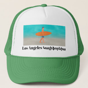 Los AngelesԿ լ ի ր ա ֆ ո Trucker Hat ն Truckerkappe