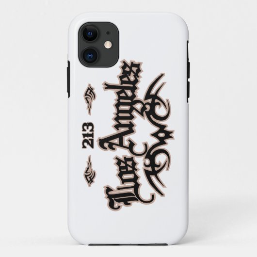 Los Angeles 213 Case-Mate iPhone Hülle (Rückseite)