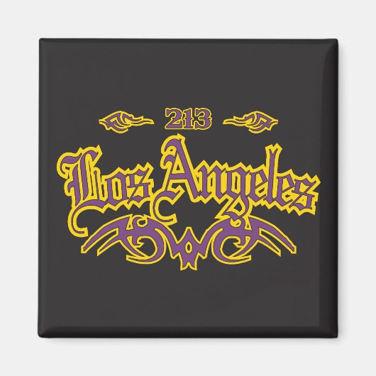 Los Angeles 213 Magnet (Vorne)
