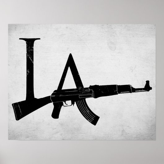 Los Angeles AK 47 Poster (Vorne)