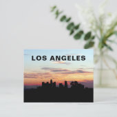 Los Angeles - anpassbar Postkarte (Stehend Vorderseite)