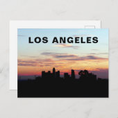 Los Angeles - anpassbar Postkarte (Vorne/Hinten)