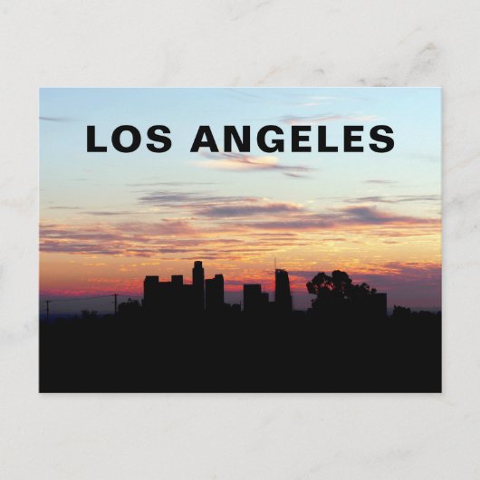 Los Angeles - anpassbar Postkarte (Vorderseite)