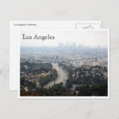 Los Angeles Ansicht Postkarte (Vorne/Hinten)
