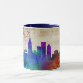 Los Angeles, Aquarell-Stadt-Skyline CAs | Tasse (Zentrum)
