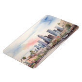 Los Angeles Aquarellkunst Magnet (Linke Seite)