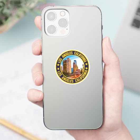 Los Angeles Aufkleber (Telefon)