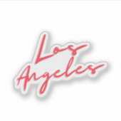 Los Angeles Aufkleber (Vorderseite)