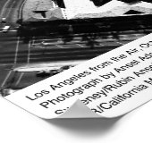 Los Angeles aus der Luft, 1966 Poster (Ecke)