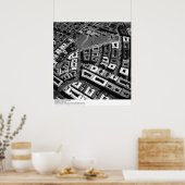 Los Angeles aus der Luft, 1966 Poster (Küche)