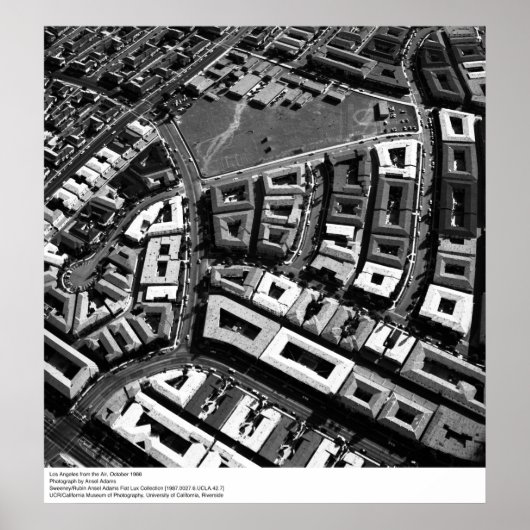 Los Angeles aus der Luft, 1966 Poster (Vorne)