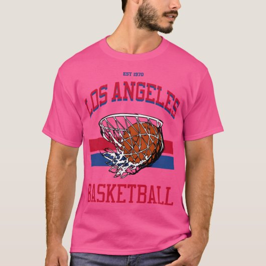 Los Angeles Basketball Varsity Style T-Shirt (Vorderseite)