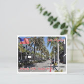 Los Angeles - Beverly Hills - Rodeo Drive - USA Postkarte (Stehend Vorderseite)