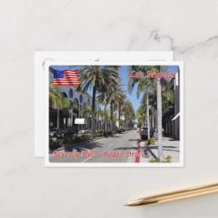 Los Angeles - Beverly Hills - Rodeo Drive - USA Postkarte