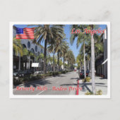 Los Angeles - Beverly Hills - Rodeo Drive - USA Postkarte (Vorderseite)