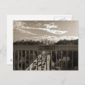 LOS ANGELES BLACK&WHITE POSTKARTE (Vorne/Hinten)