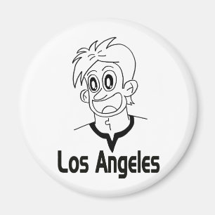 Los Angeles Boy (Black Line) Magnete Magnet