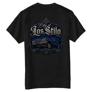 Los Angeles Built Not Bought Rückseite T-Shirt