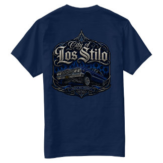 Los Angeles Built Not Bought Rückseite-T-Shirt T-Shirt