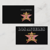 Los Angeles Business Card Visitenkarte (Vorne/Hinten)