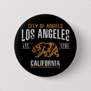 Los Angeles Button