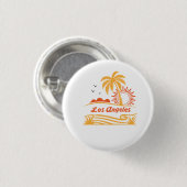 Los Angeles Button (Vorne & Hinten)