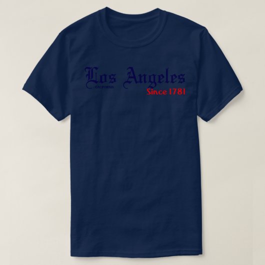LOS ANGELES CA 1 T-Shirt (Design vorne)
