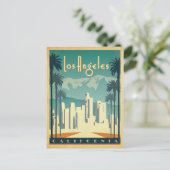 Los Angeles, CA 2 Postkarte (Stehend Vorderseite)