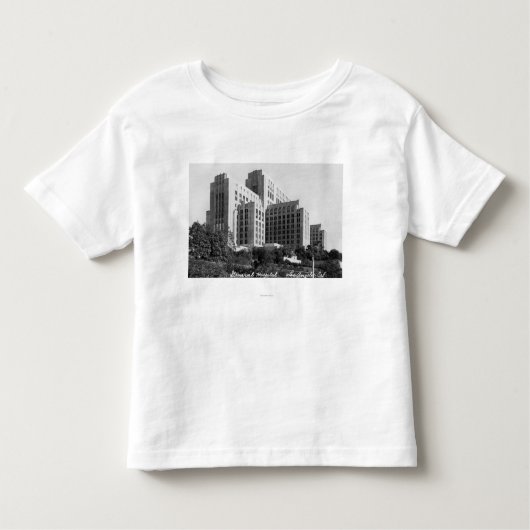 Los Angeles, CA-Ansicht des Allgemeinkrankenhauses Kleinkind T-shirt (Vorderseite)