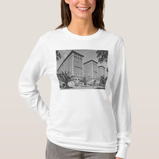 Los Angeles, CA-Ansicht von Biltmore Hotel und T-Shirt (Vorderseite)